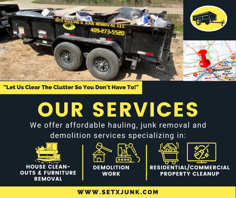 Garage Cleanout Affordable Junk Removal Beaumont TX